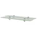 Miniatyrbilde 1 av 5: vidaXL Flytende hyller 2 stk glass 60x10 cm 8 mm
