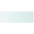 Miniatyrbild 3 av 3: vidaXL Hyllplan 2 st glas genomskinlig 70x25 cm