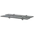 Miniatyrbilde 1 av 5: vidaXL Flytende hyller 2 stk glass 60x20 cm 8 mm