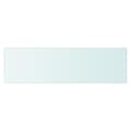 Miniatyrbillede 3 af 3: vidaXL hylder 2 stk. glaspanel 70 x 20 cm klar