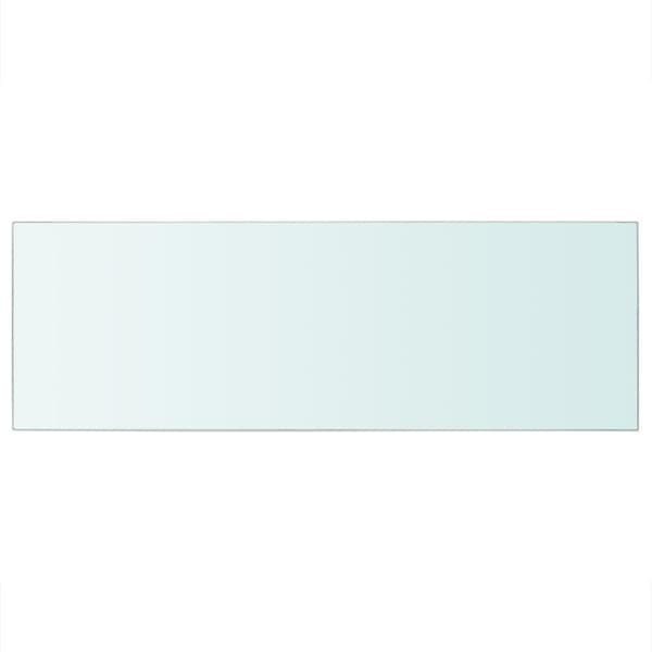 vidaXL hylder 2 stk. glaspanel 70 x 25 cm klar
