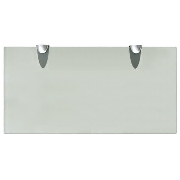 vidaXL svævehylde 2 stk. 40 x 20 cm 8 mm glas