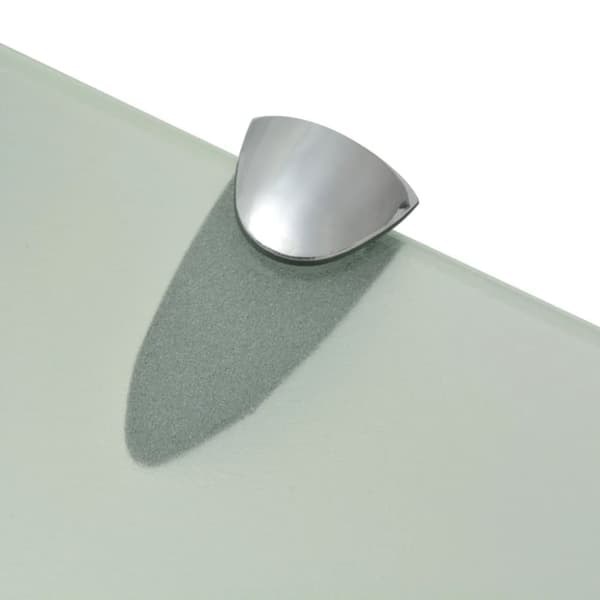 vidaXL svævehylde 2 stk. 40 x 20 cm 8 mm glas