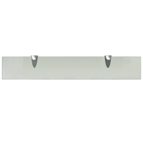 vidaXL svævehylde 2 stk. 60 x 10 cm 8 mm glas