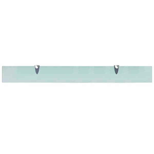 vidaXL svævehylde 2 stk. 90 x 10 cm 8 mm glas