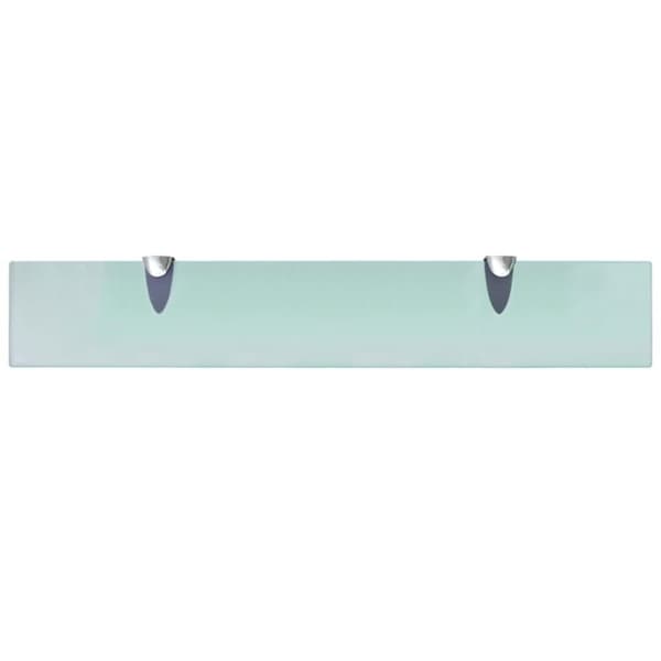 vidaXL Kelluvat hyllyt 2 kpl lasi 60x10 cm 8 mm