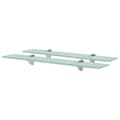 Pikkukuva 1 / 5: vidaXL Kelluvat hyllyt 2 kpl lasi 60x10 cm 8 mm