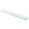 Miniatyrbillede 2 af 3: vidaXL hylder 2 stk. glaspanel 100 x 15 cm klar
