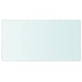 Miniatyrbilde 3 av 3: vidaXL Hyllepaneler 2 stk klart glass 40x25 cm