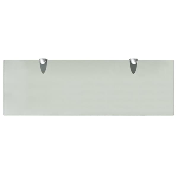 vidaXL Svävande hyllor 2 st glas 60x20 cm 8 mm