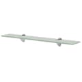 Miniatyrbillede 2 af 5: vidaXL svævehylde 2 stk. 60 x 20 cm 8 mm glas