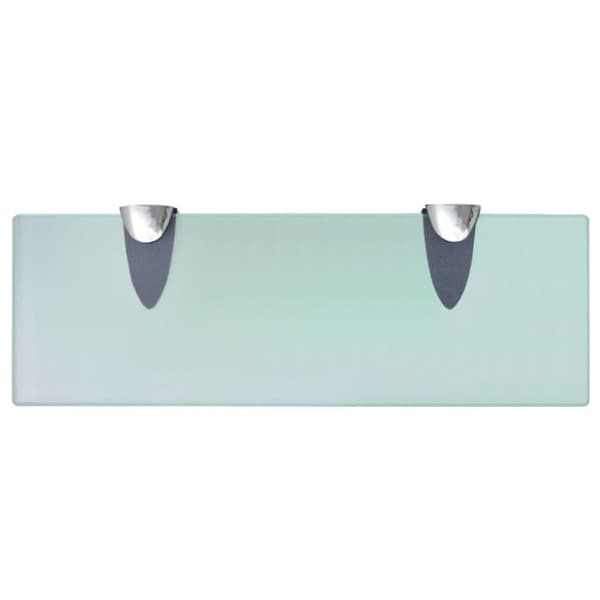 vidaXL svævehylder 2 stk. 30 x 10 cm 8 mm glas