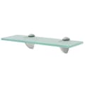 Miniatyrbillede 2 af 5: vidaXL svævehylder 2 stk. 30 x 10 cm 8 mm glas