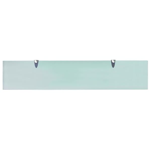 vidaXL Flytende hyller 2 stk glass 100x20 cm 8 mm