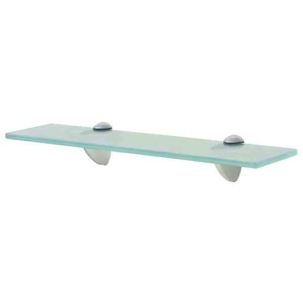 vidaXL Svävande hyllor 2 st glas 40x20 cm 8 mm