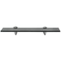 Miniatyrbilde 3 av 5: vidaXL Flytende hyller 2 stk glass 40x10 cm 8 mm