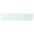 Miniatyrbilde 3 av 3: vidaXL Hyllepaneler 2 stk klart glass 70x15 cm