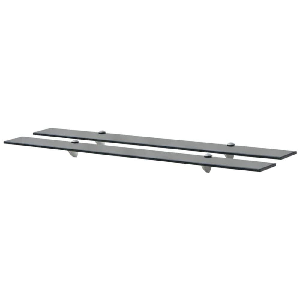 vidaXL Kelluvat hyllyt 2 kpl lasi 100x20 cm 8 mm