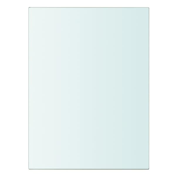 vidaXL hylder 2 stk. glaspanel 20 x 15 cm klar