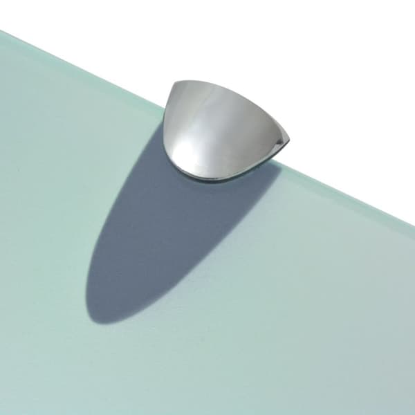 vidaXL Flytende hyller 2 stk glass 40x10 cm 8 mm