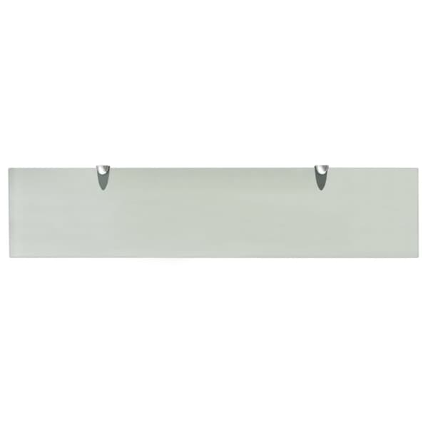 vidaXL svævehylder 2 stk. 90 x 20 cm 8 mm glas