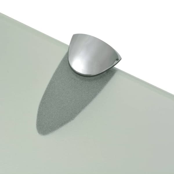 vidaXL svævehylder 2 stk. 90 x 20 cm 8 mm glas