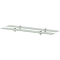 Miniatyrbillede 1 af 5: vidaXL svævehylder 2 stk. 90 x 20 cm 8 mm glas