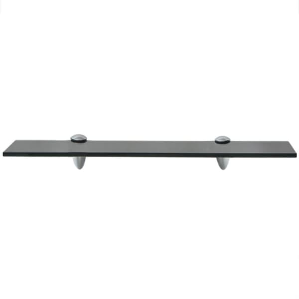 vidaXL Svävande hyllor 2 st glas 50x10 cm 8 mm