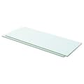 Miniatyrbilde 1 av 3: vidaXL Hyllepaneler 2 stk klart glass 60x20 cm