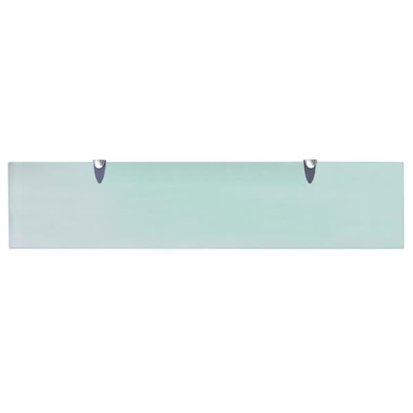 vidaXL Flytende hyller 2 stk glass 90x20 cm 8 mm