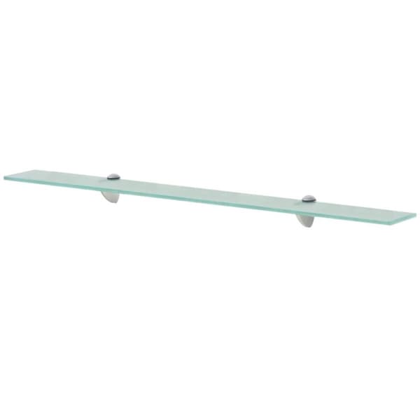 vidaXL Flytende hyller 2 stk glass 90x20 cm 8 mm