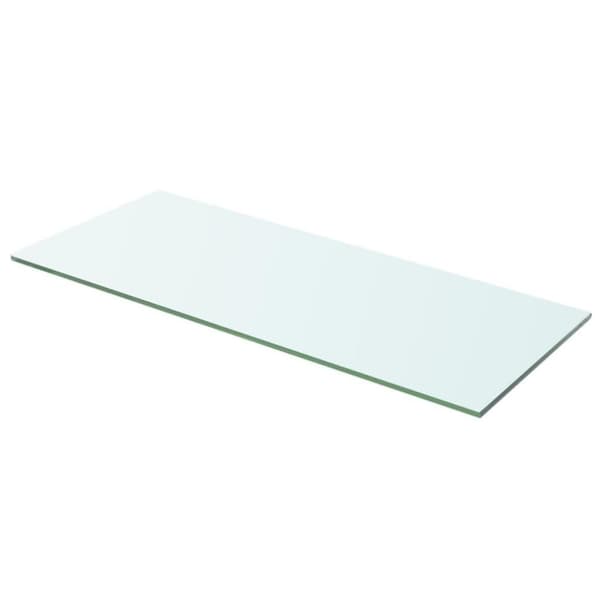 vidaXL hylder 2 stk. glaspanel 60 x 20 cm klar