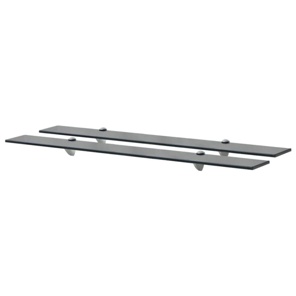vidaXL Kelluvat hyllyt 2 kpl lasi 90x20 cm 8 mm