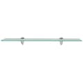 Miniatyrbilde 3 av 5: vidaXL Flytende hyller 2 stk glass 60x20 cm 8 mm