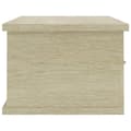 Miniatyrbilde 6 av 8: vidaXL Veggskuff sonoma eik 60x26x18,5 cm konstruert tre