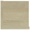 Miniatyrbilde 5 av 8: vidaXL Veggmontert CD-hylle sonoma eik 100x18x18 cm konstruert tre