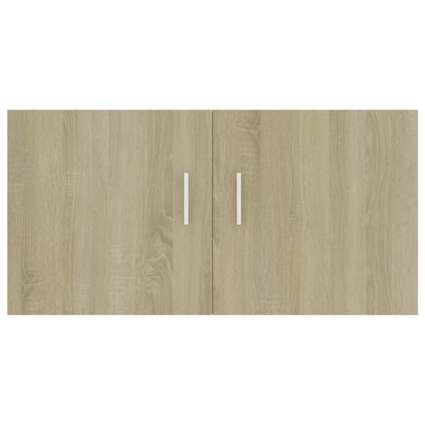 vidaXL vægskab 80x39x40 cm konstrueret træ sonoma-eg