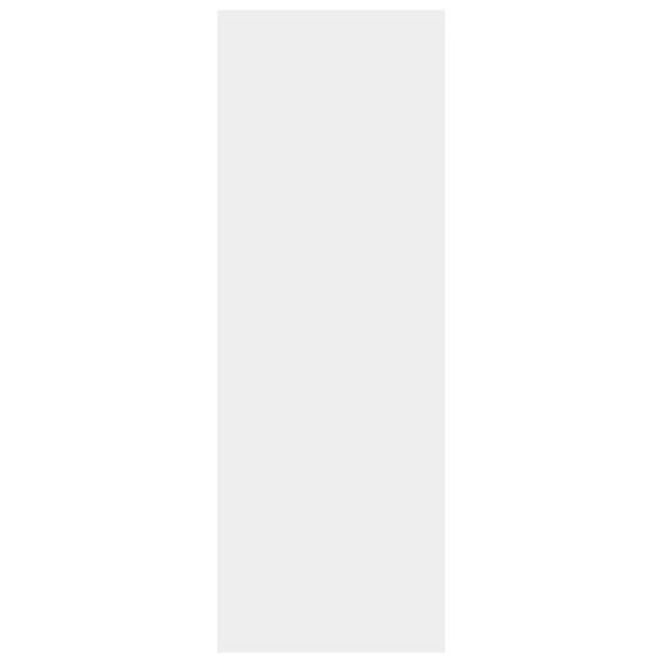 vidaXL Vägghylla vit 45,1x16x45,1 cm konstruerat trä