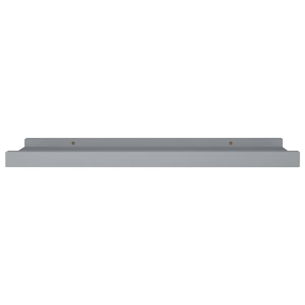 vidaXL gallerihylder 2 stk. 40x9x3 cm MDF grå