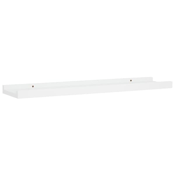 vidaXL billedhylder 2 stk. 60x9x3 cm MDF hvid