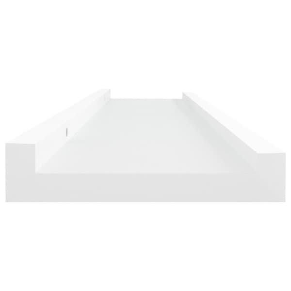 vidaXL billedhylder 2 stk. 40x9x3 cm MDF hvid