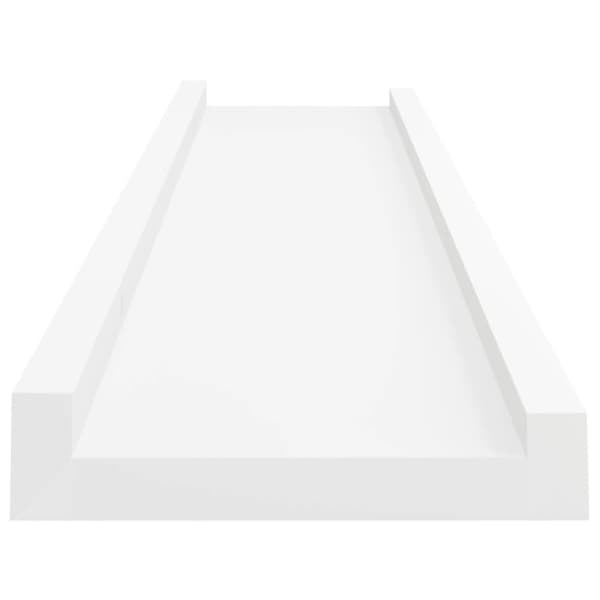 vidaXL billedhylder 2 stk. 40x9x3 cm MDF hvid