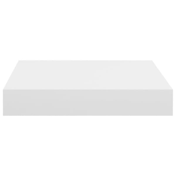 vidaXL Flytende vegghylle hvit 23x23,5x3,8 cm MDF