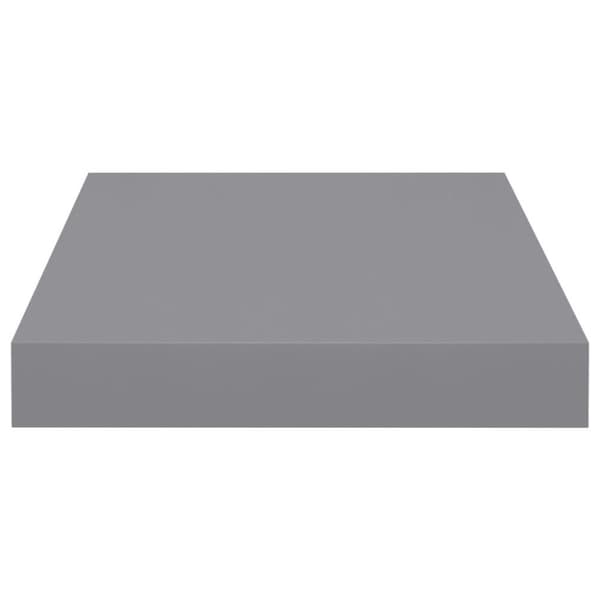 vidaXL væghylder 2 stk. 23x23,5x3,8 cm MDF grå