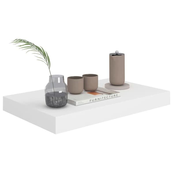 vidaXL væghylder 4 stk. 40x23x3,8 cm MDF hvid