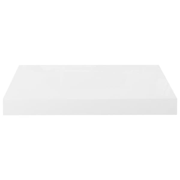 vidaXL væghylde 40x23x3,8 cm MDF hvid højglans