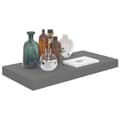 Miniatyrbillede 4 af 9: vidaXL væghylder 4 stk. 50x23x3,8 cm MDF grå højglans