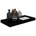 Miniatyrbillede 2 af 10: vidaXL væghylder 4 stk. 50x23x3,8 cm MDF sort højglans