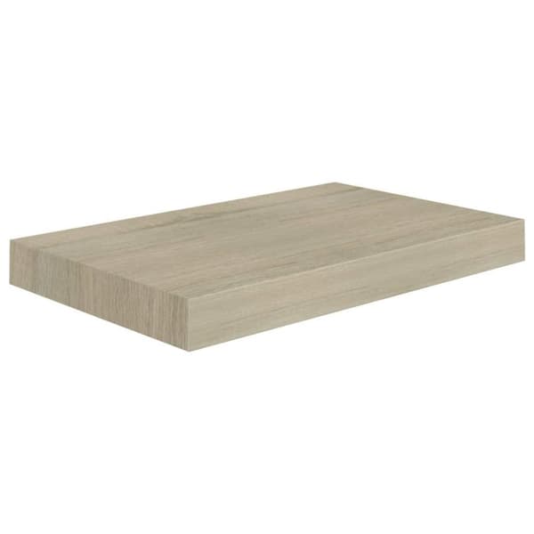vidaXL Kelluvat seinähyllyt 2 kpl tammi 40x23x3,8 cm MDF
