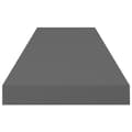 Miniatyrbillede 6 af 11: vidaXL væghylder 2 stk. 80x23,5x3,8 cm MDF grå højglans